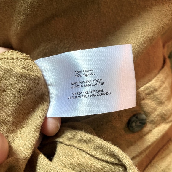 Woolrich Men’s Brown Flannel Shirt - Picture 6 of 9